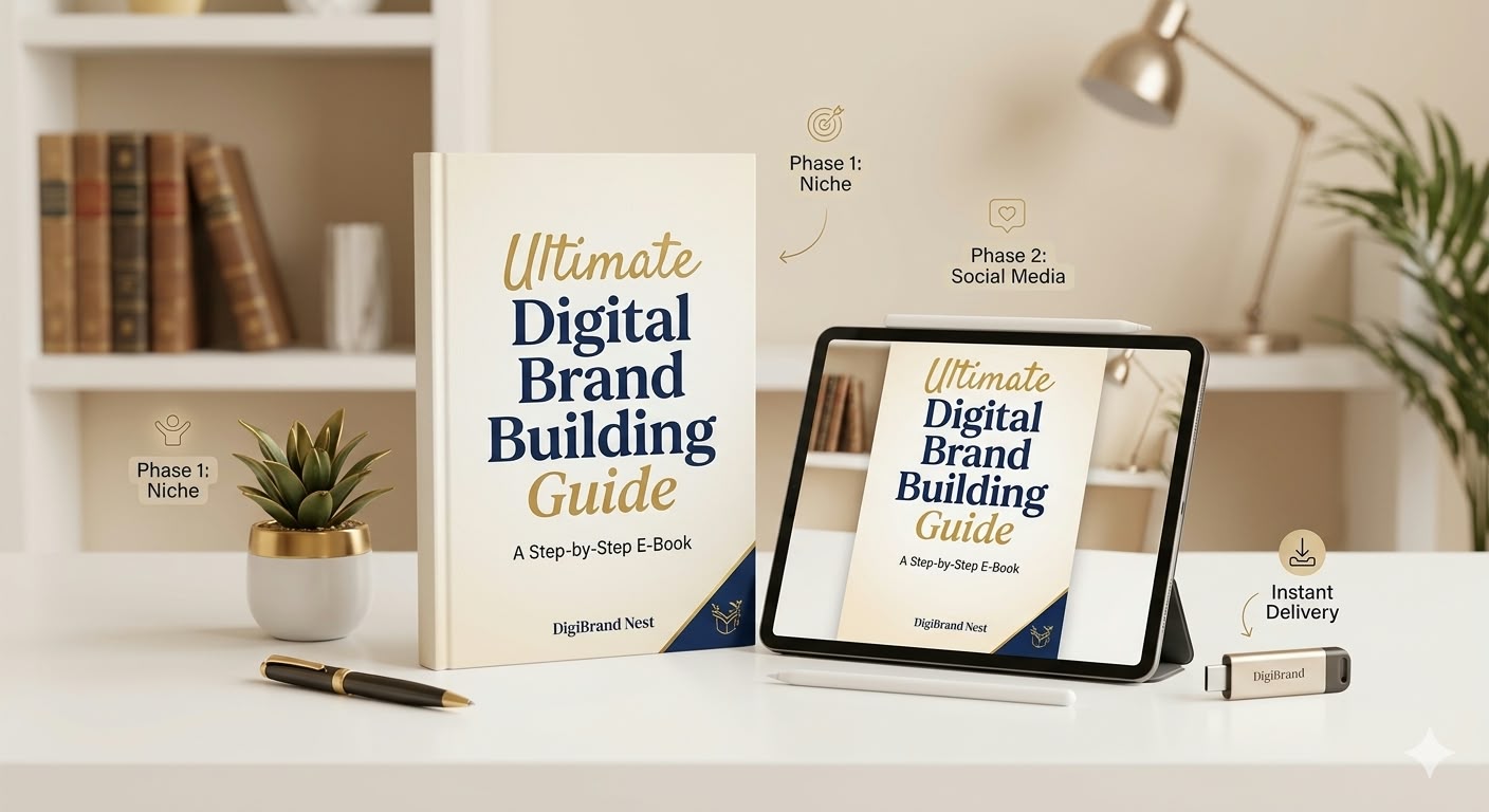 Ultimate Digital Brand Building Guide - Step-by-Step E-Book